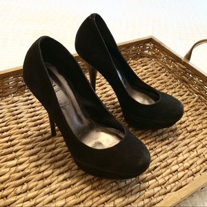 Bakers Women’s Black Platform Pumps